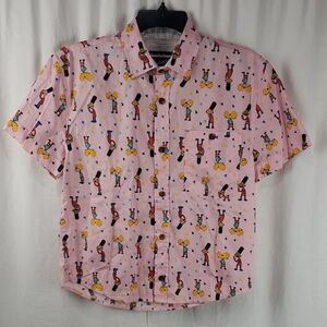 Nickelodeon Hey Arnold! Women's Small Pink Crop Top